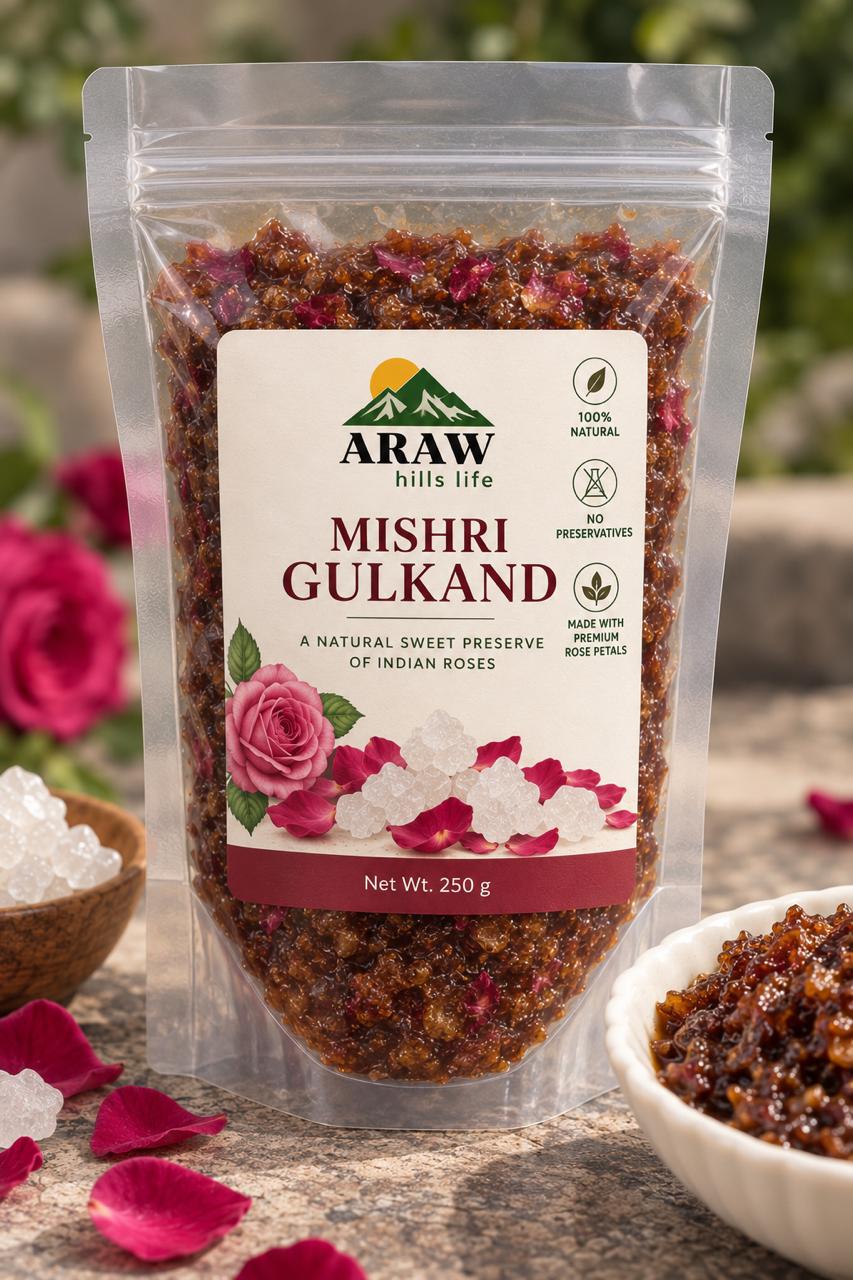 ARAW Hills Life Mishri Gulkand on Instagram